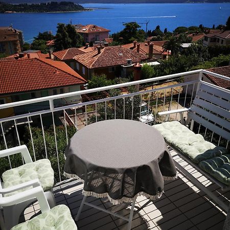 Bazilij Seaview Daire Portorož Dış mekan fotoğraf