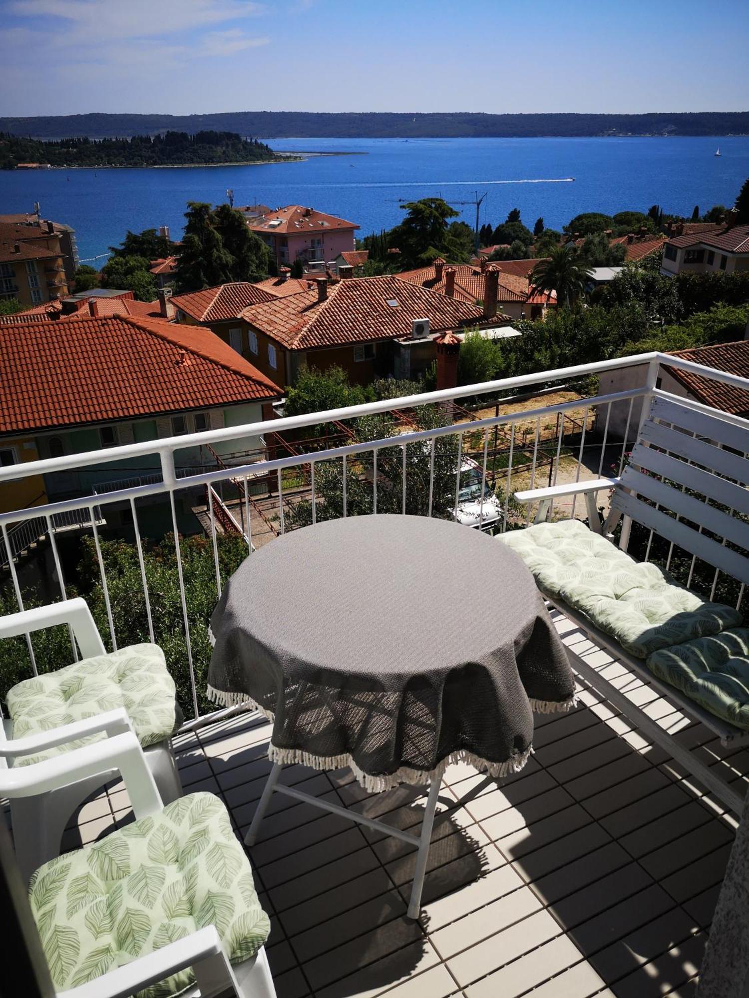 Bazilij Seaview Daire Portorož Dış mekan fotoğraf